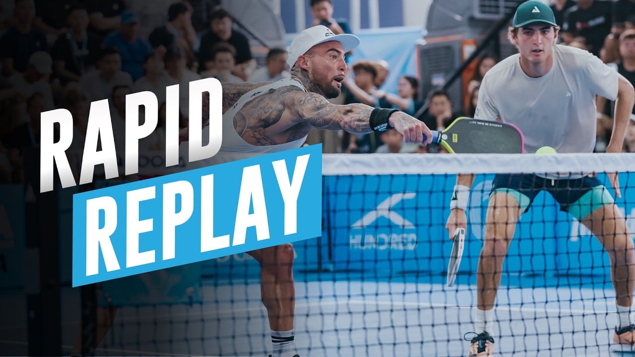 Tyson McGuffin & Oncins Get HEATED in Doubles Semifinal | Rapid Replay