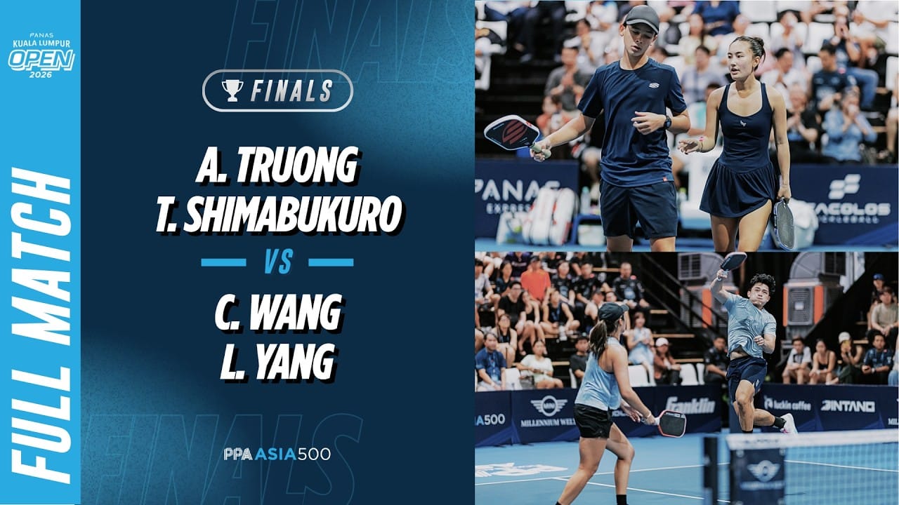  Truong/Shimabukuro vs Wang/Yang - Mixed Doubles Final | Panas Kuala Lumpur Open 2026
