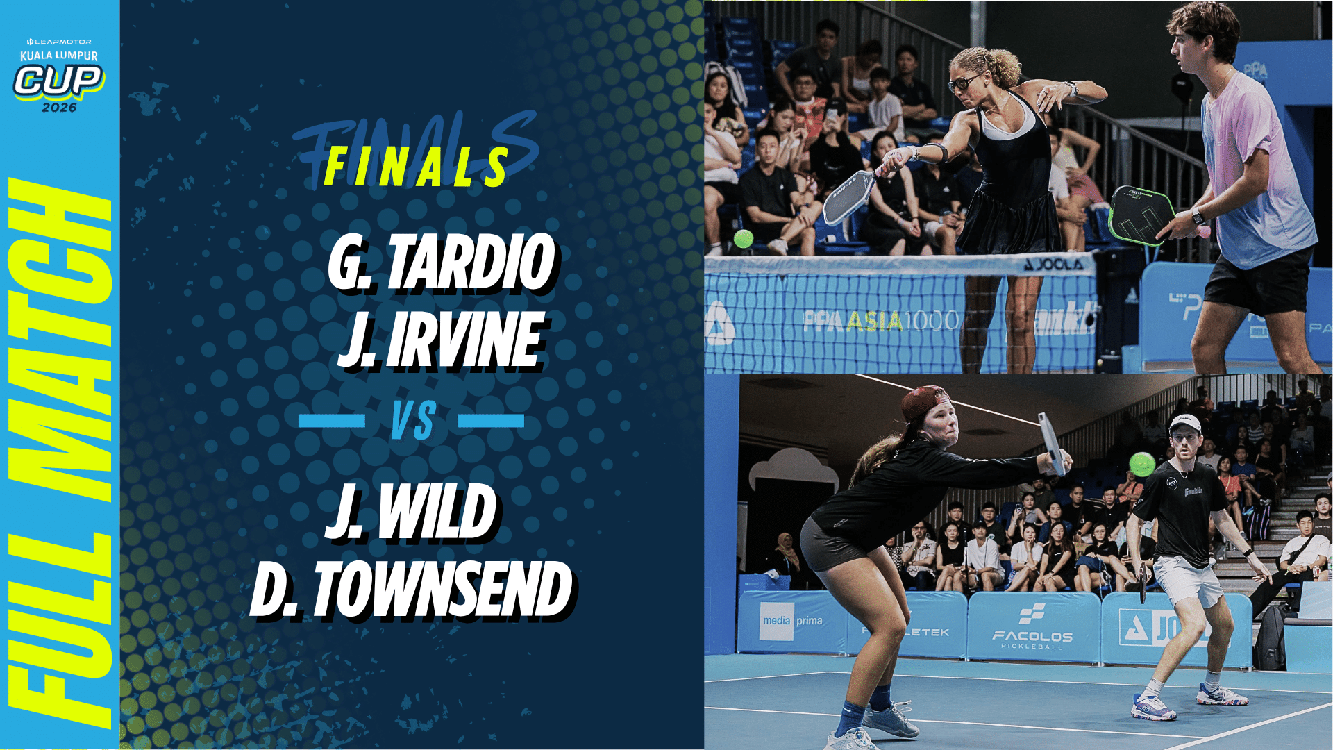 Tardio/Irvine vs Townsend/Wild - Mixed Doubles Finals | Leapmotor Kuala Lumpur Cup 2026